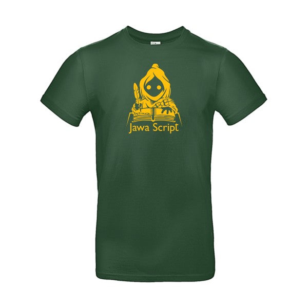 Jawa scriptFlex jaune or- T-shirt E190|Bottle Green||2XL