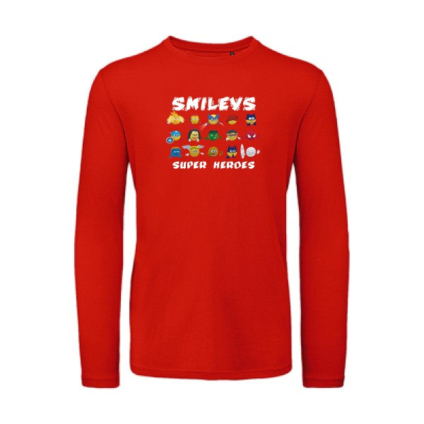 Super Smileys | T-shirt original LSL Fire Red 2XL