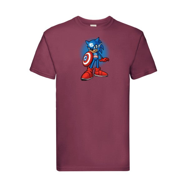 Captain S Fruit of the loom 205 g/m² T-shirt/ bordeaux