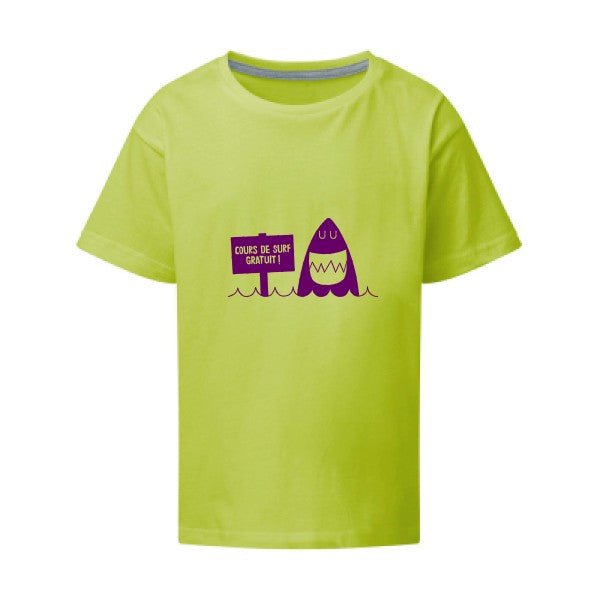 Cours de surf Flex Violet SG - Kids T-shirt enfant Lime Taille 152 (11-12/2XL)