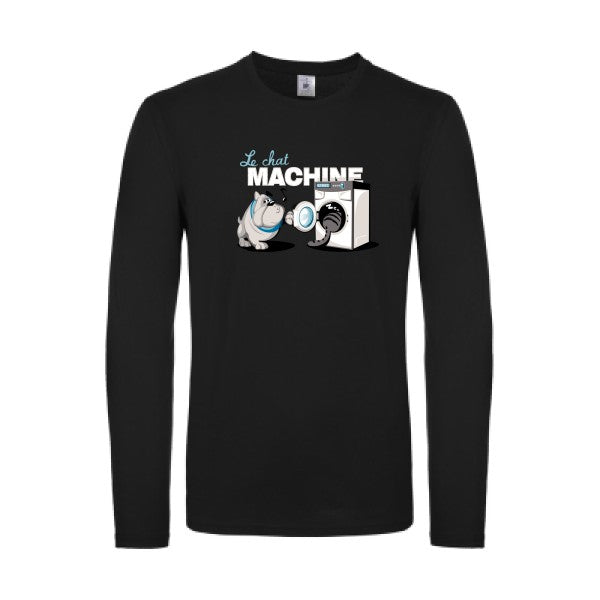 Le Chat Machine B&C - E150 LSL T-shirt manches longues léger