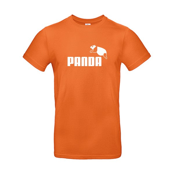 PANDA fun B&C- T-shirt E190|Urban Orange||2XL