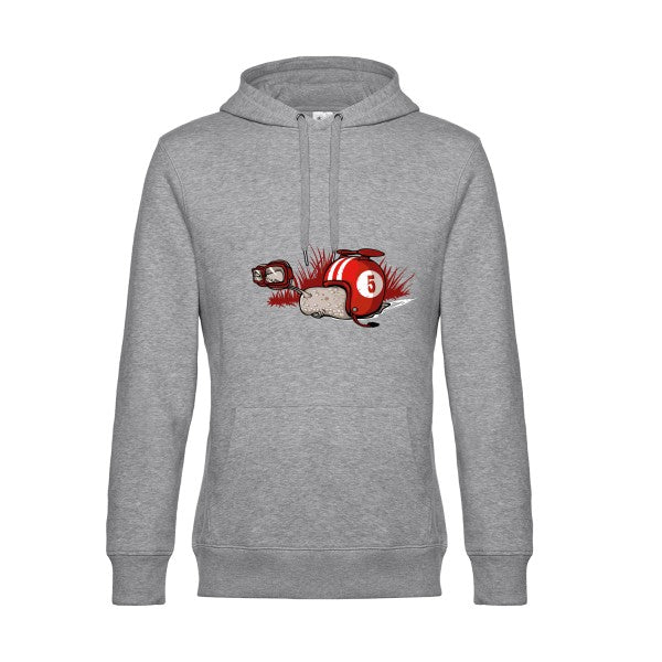 F0- Sweat à capuche original Heather Grey - RueDuTeeshirt