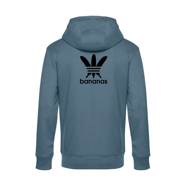 bananas sweat shirt original nordic blue flex Noir impression Dos