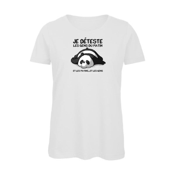 Pas-du-matin- - t-shirt original femme White