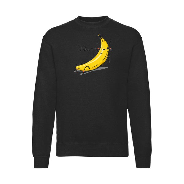 Je garde la banane ! Fruit of the loom 280 g/m² Sweat shirt