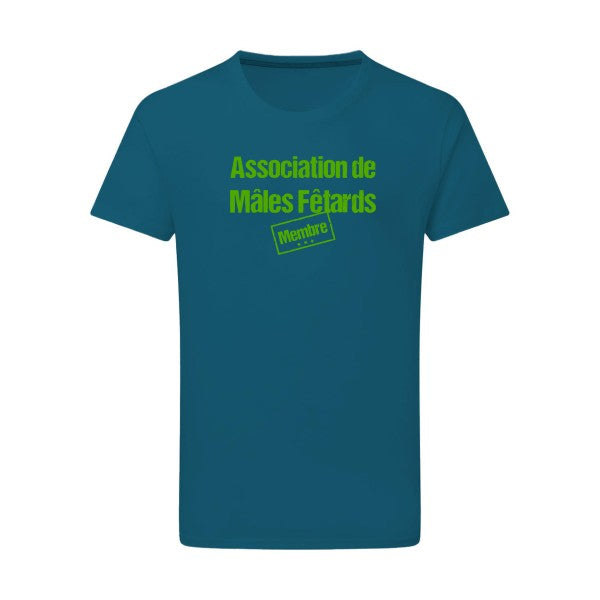 Association de Mâles Fêtards - Flex Vert pomme Tshirt original Petrol  2XL