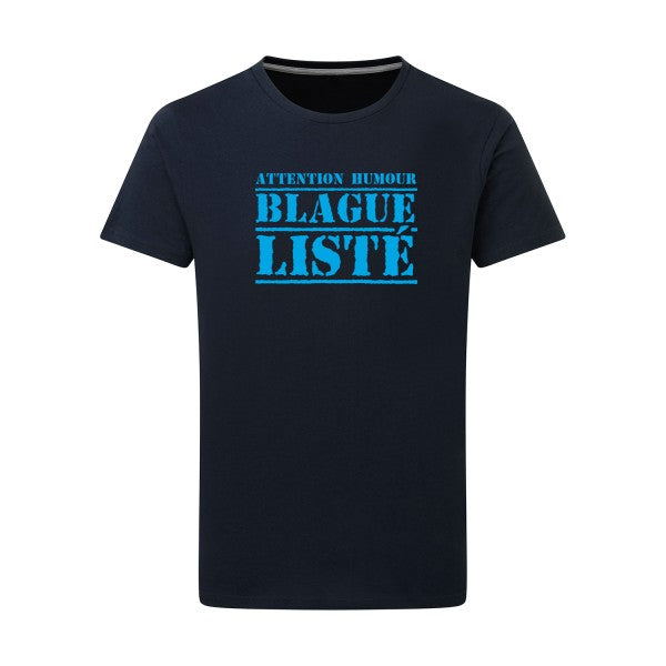 BLAGUE LISTÉ - Flex bleu clair Tshirt original Navy  5XL