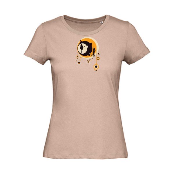 70-s- - t-shirt original femme Millennial Pink
