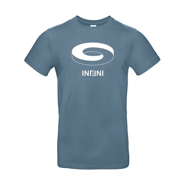 Infini B&C- T-shirt E190|Stone Blue||2XL