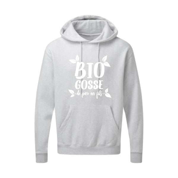 BIO GOSSE  Blanc SG - Hooded Sweatshirt Sweat capuche