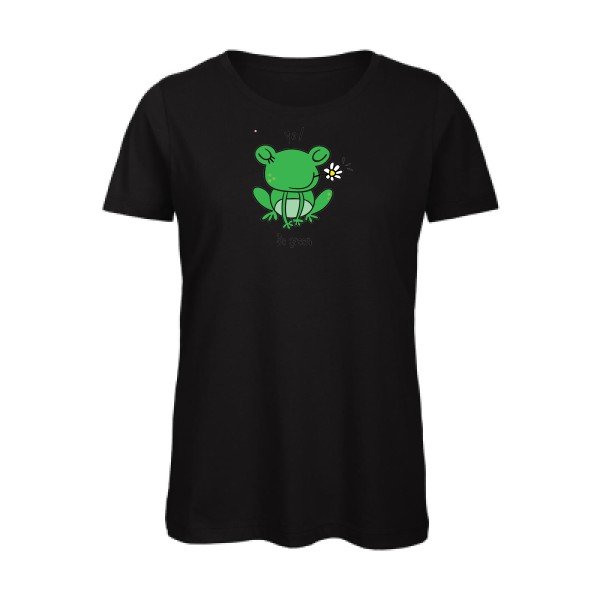 Be-Green-- - t-shirt original femme Black