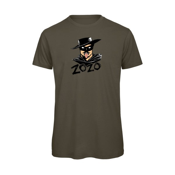 T-shirt humour original Zozo T Shirt couleur Khaki Green