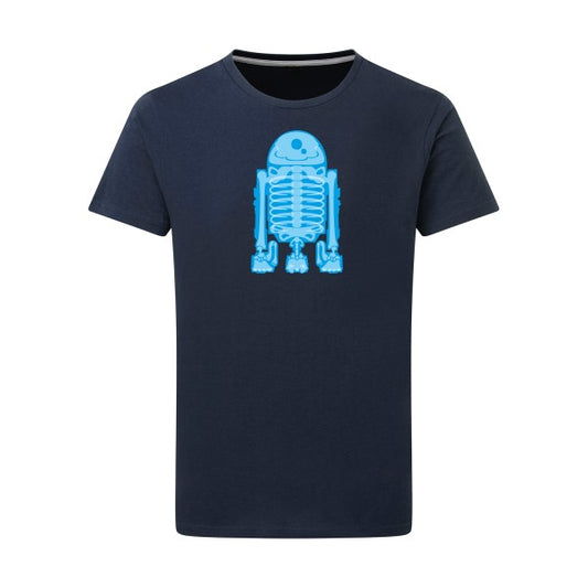 T-shirt homme Droid Scan - T-shirt inspiré par l'univers de la science-fiction Denim XL