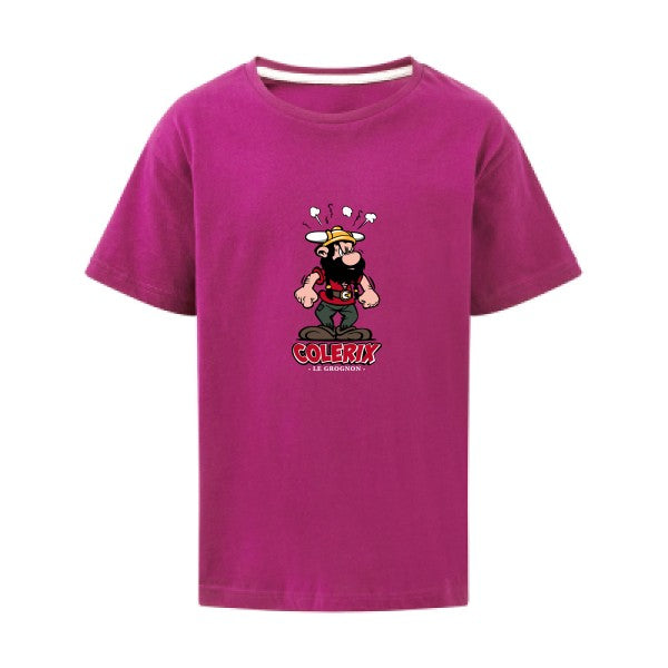 Colerix SG - Kids T-shirt enfant Dark Pink Taille 152 (11-12/2XL)