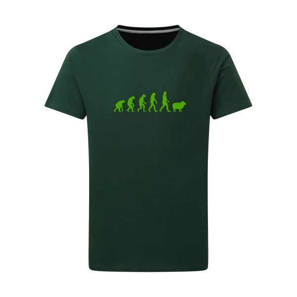 Panurge Evolution vert pomme -Flex vert pomme sur T-shirt SG  Bottle Green  2XL