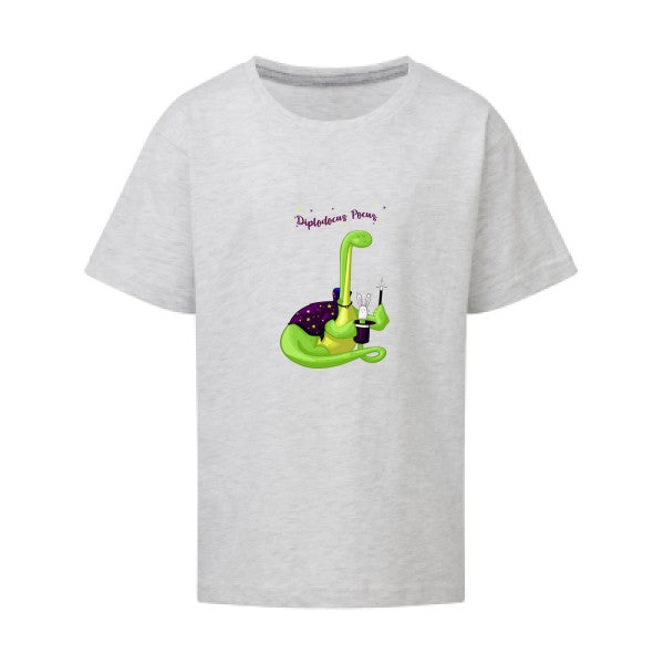 Diplodocus Pocus SG - Kids T-shirt enfant Ash Grey Taille 152 (11-12/2XL)