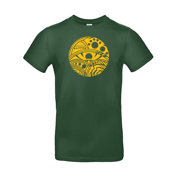 EyeFlex jaune or- T-shirt E190|Bottle Green||2XL