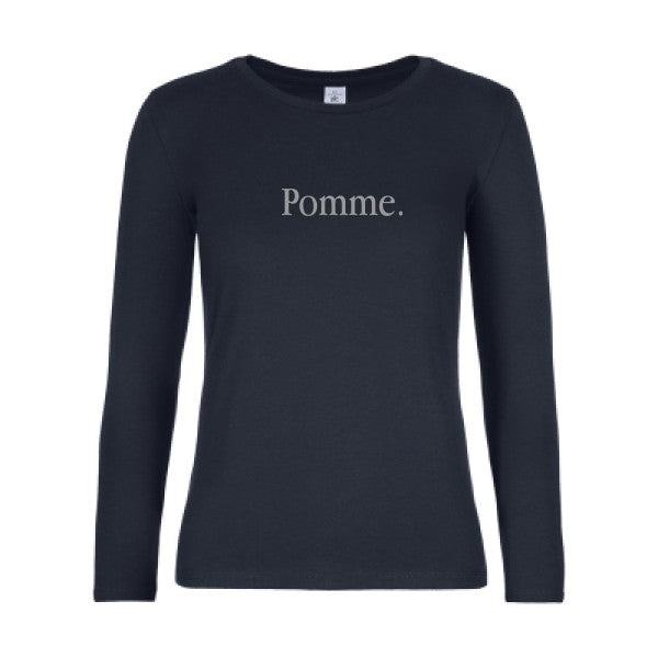 Damen-T-Shirt LSL Subliminale Werbung