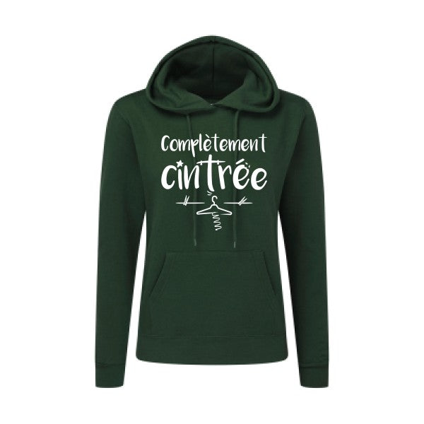 Complètement cintré Blanc |Sweat original à capuche Femme