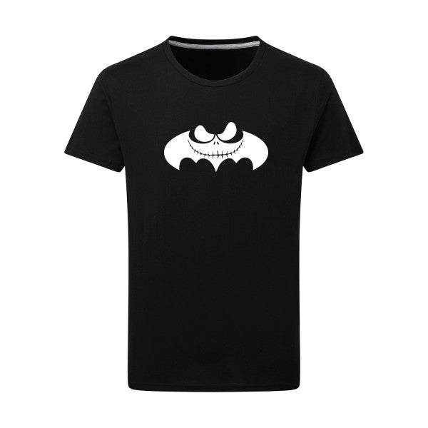 BATJACK Blanc -Flex Blanc sur T-shirt SG  Dark Black  4XL