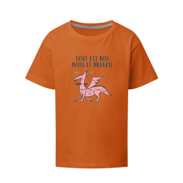 Tout est bon SG - Kids T-shirt enfant Orange Taille 152 (11-12/2XL)