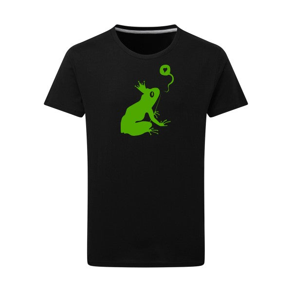 Prince Rainette vert pomme -Flex vert pomme sur T-shirt SG  Dark Black  4XL