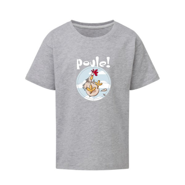 Poule ! SG - Kids T-shirt enfant Light Oxford Taille 152 (11-12/2XL)