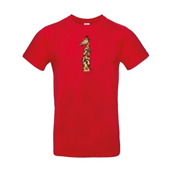 1-tete-2-noeuds - t-shirt original Red