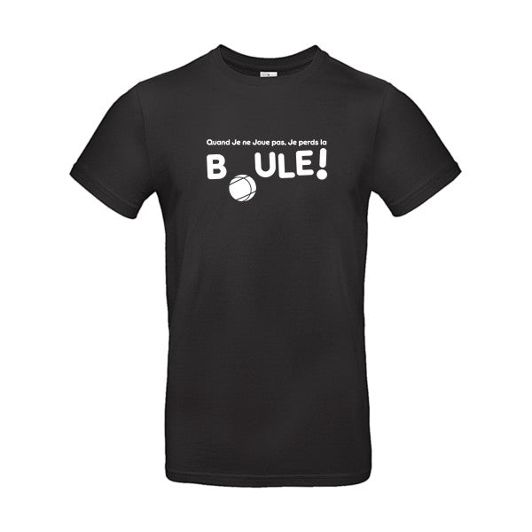 Perdre la boule ! Blanc B&C - E190 T-shirt