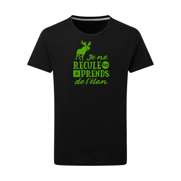 Prendre de l'élan - Flex Vert pomme Tshirt original Dark Black  4XL