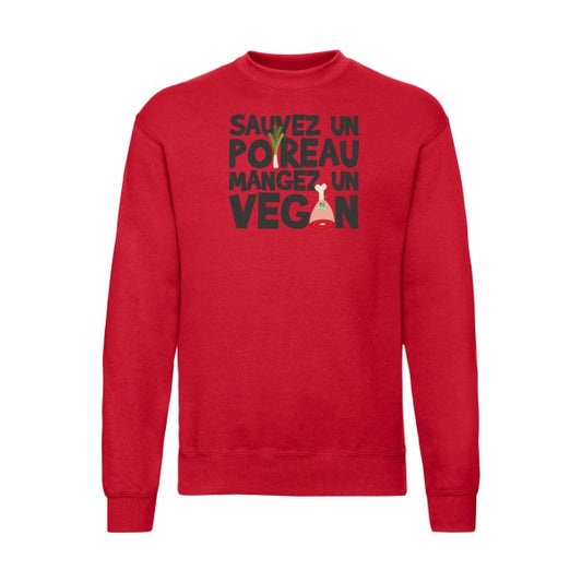 vegan/poireau Fruit of the loom 280 g/m² Sweat shirt