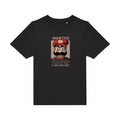 t-shirt humour enfant -Wanted-Mario- couleur  Black