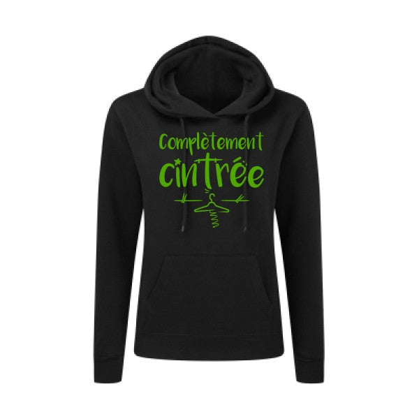 Complètement cintré Vert pomme |Sweat original à capuche Femme