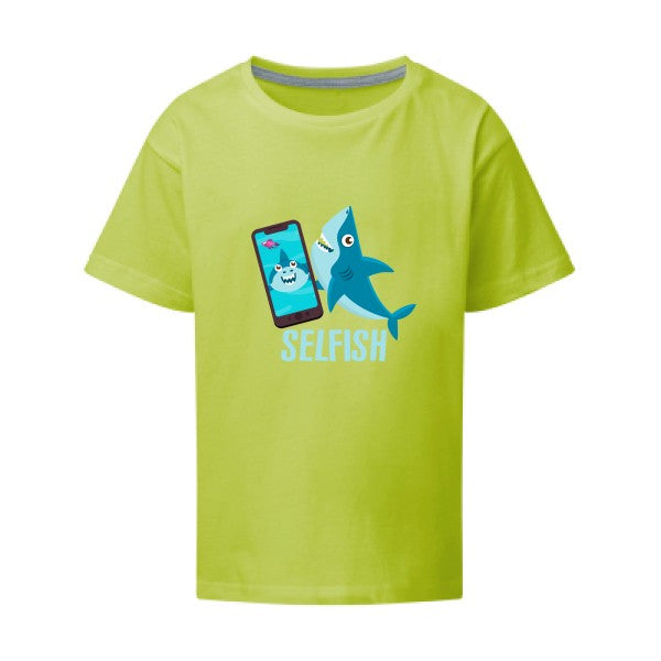 Selfish SG - Kids T-shirt enfant Lime Taille 152 (11-12/2XL)