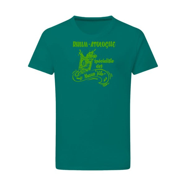 Rhum-atologue - Flex Vert pomme Tshirt original Emerald Green  2XL