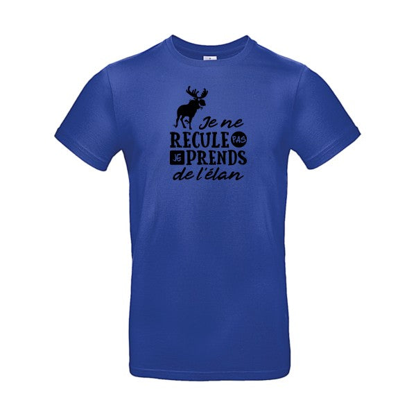 Prendre de l'élan Flex noir |E190 T-shirt|Cobalt Blue||2XL