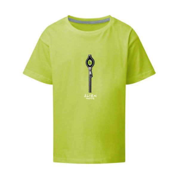 Alien inside SG - Kids T-shirt enfant Lime Taille 152 (11-12/2XL)