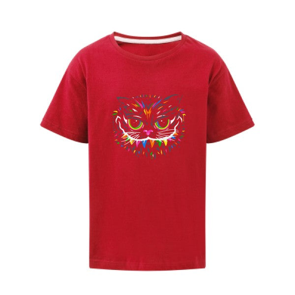 Le chat du Cheshire SG - Kids T-shirt enfant Red Taille 152 (11-12/2XL)