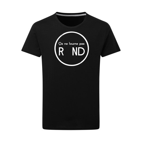 ça ne tourne pas rond ! - Flex Blanc Tshirt original Dark Black  4XL