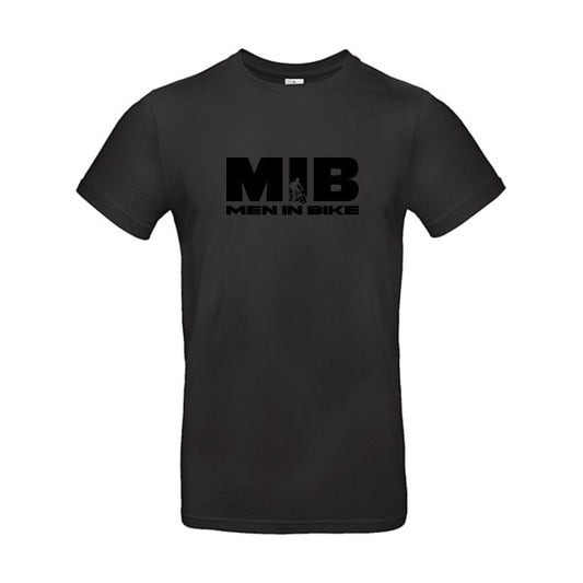 MEN IN BIKE Flex noir |E190 T-shirt|Black||5XL