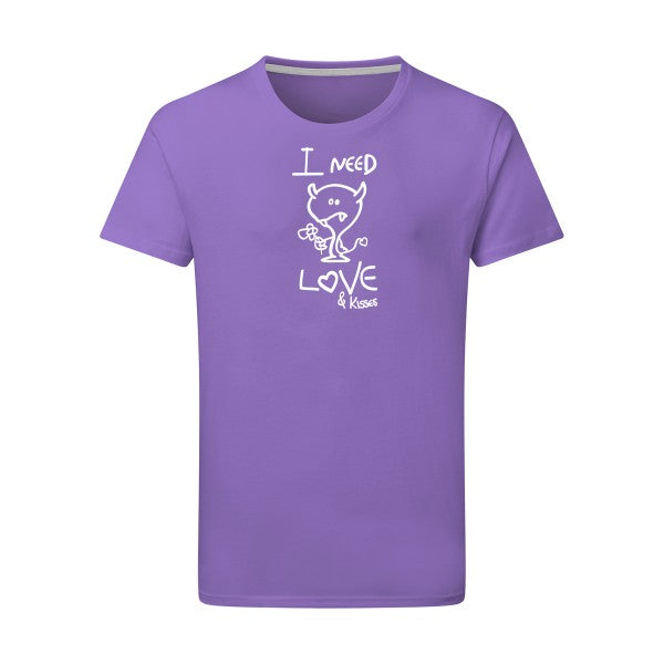 LOVER - Flex Blanc Tshirt original Aster Purple  2XL