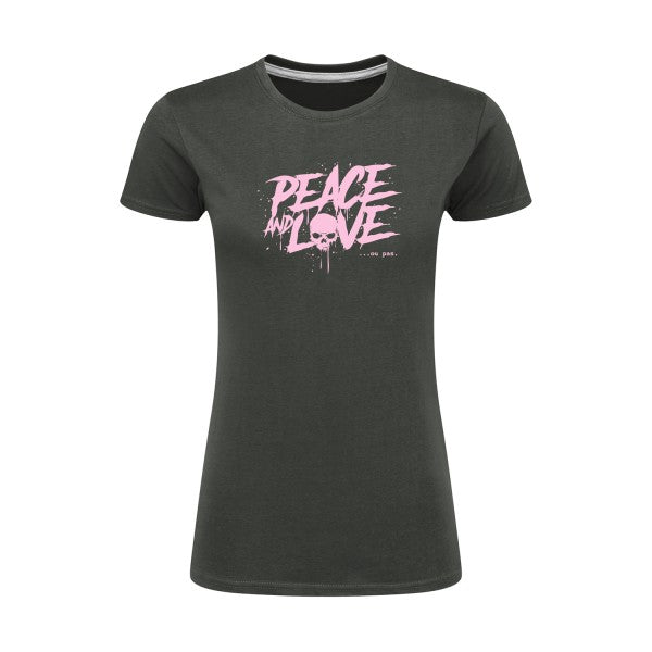 Peace or no peace  |Rose |T shirt original femme|SG