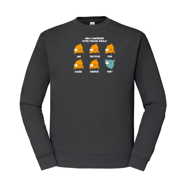 Mieux comprendre votre poisson bubulle Fruit of the loom 280 g/m² Sweat shirt