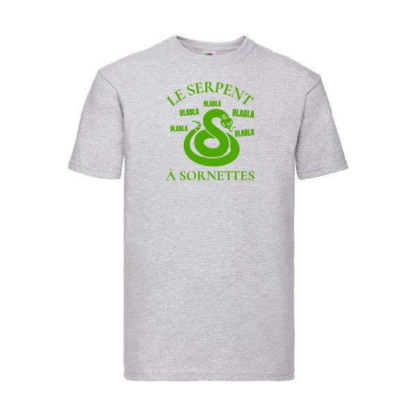 T-shirt|Serpent à Sornettes |Vert pomme|Fruit of the loom 205  G