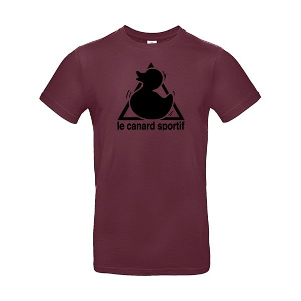 Canard SportifFlex noir - E190 T-shirt|Burgundy||2XL