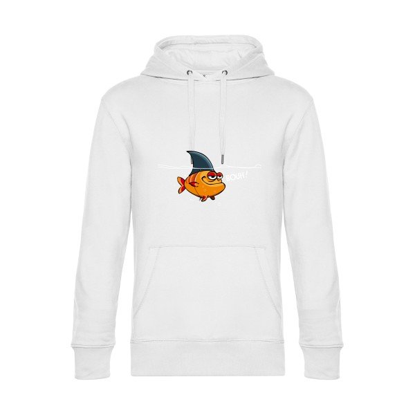 Bouh- Sweat à capuche original White - RueDuTeeshirt