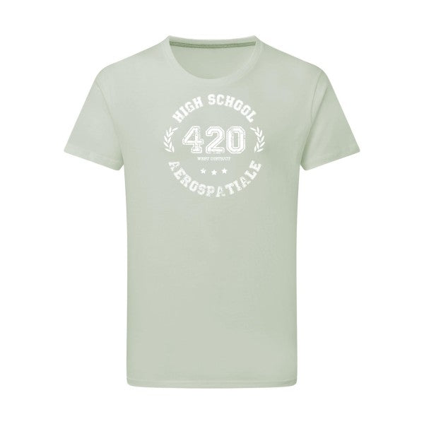 Very high school - Flex Blanc Tshirt original Pastel Macchiato  2XL