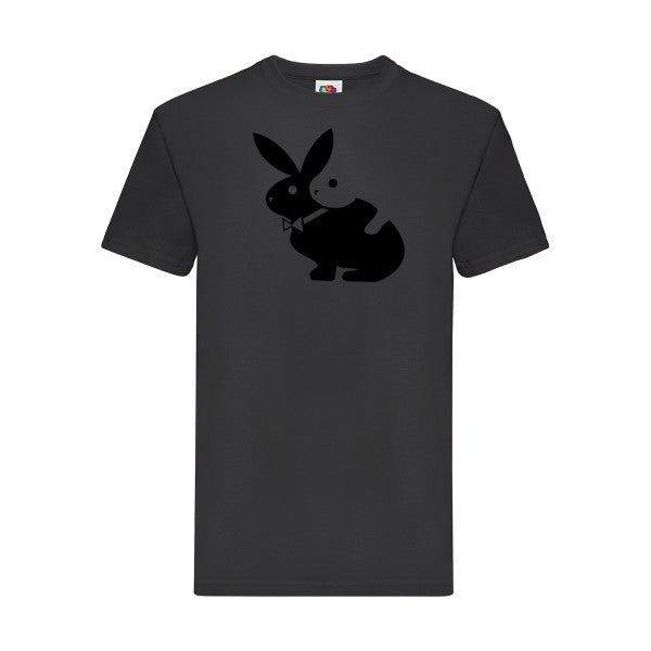 T-shirt|hot  |flex Noir| Fruit of the loom 205 g 