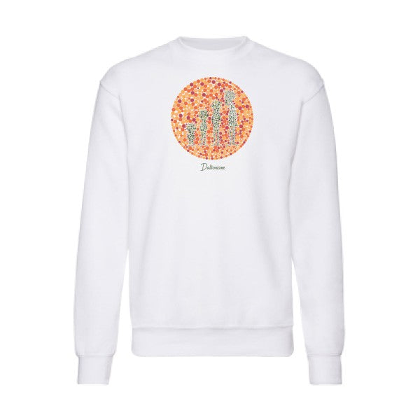 Daltonisme Fruit of the loom 280 g/m² Sweat shirt